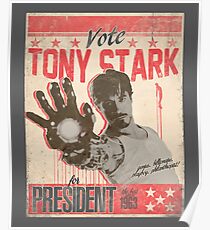 President Stark Poster