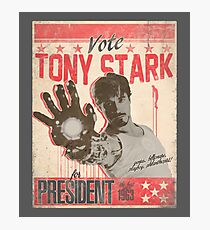 President Stark Photographic Print