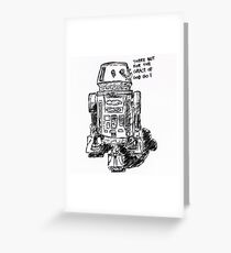 bad motivator Greeting Card