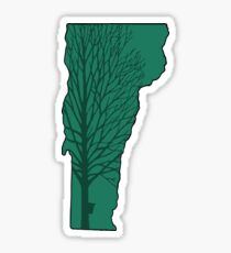 Vermont & Maple Tree Sticker