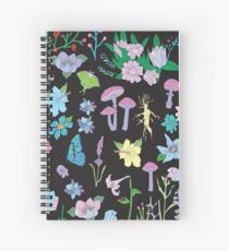 Garden Witch Spiral Notebook
