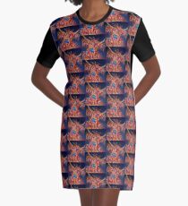 Zoe Graphic T-Shirt Dress