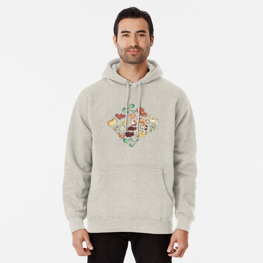 Guinea Pig Diamond Pullover Hoodie