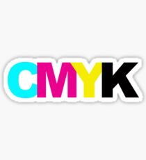 CMYK Sticker