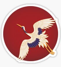 Crane of Happiness Sticker