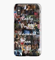 Carry On My Wayward Son iPhone Case