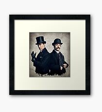 Sherlock - Benedict Cumberbatch Framed Print