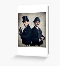 Sherlock - Benedict Cumberbatch Greeting Card