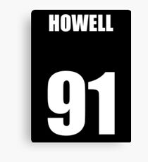 Dan Howell - White Canvas Print