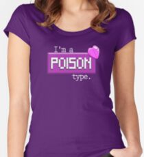 Poison Type - PKMN Women's Fitted Scoop T-Shirt