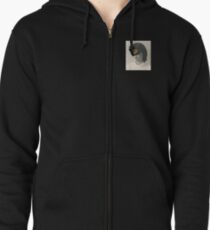 Meditative kid Zipped Hoodie