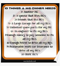 10 things MG Poster