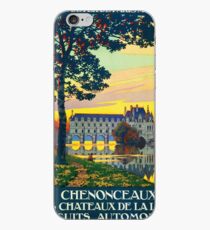 Chenonceaux, French Travel Poster iPhone Case