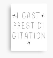 Lámina metálica Prestidigitación