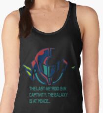 SUPER METROID DEBRIEFING Women's Tank Top