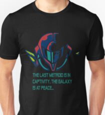 Camiseta unisex DESPRENDIMIENTO DE SUPER METROID