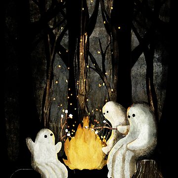 Artwork thumbnail, Marshmallows and ghost stories by katherineblower