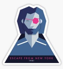 Escape from New York (1981) 80s Sticker Sticker