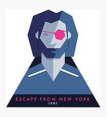 Escape from New York (1981) 80s Sticker Photographic Print
