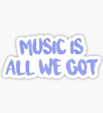 "All We Got" Chance the Rapper Lyric Sticker