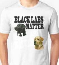 Black Labs Matter All Labs Matter Slim Fit T-Shirt