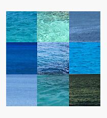 Ocean Blues Photographic Print