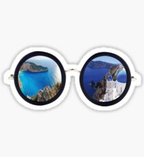 Greece Sunglasses Sticker