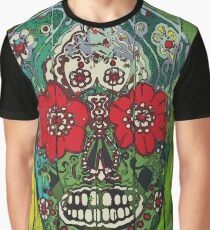 SugarArt Skull streetart graffiti Graphic T-Shirt