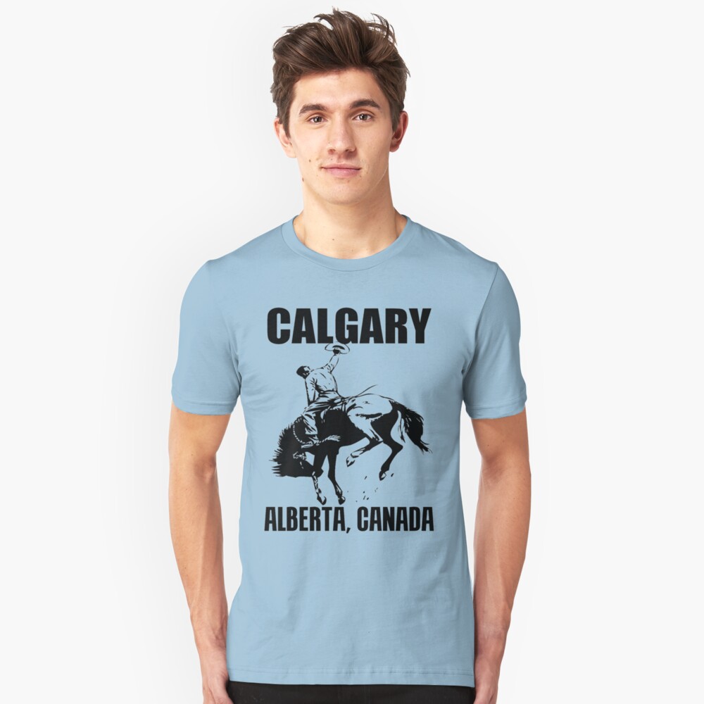 "CALGARY, ALBERTA" Tshirt by IMPACTEES Redbubble