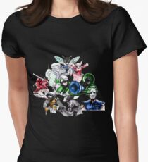 Kid Chameleon - All Transformations Women's Fitted T-Shirt