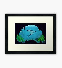 Great White Sharks Framed Print
