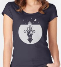 Kraken Night Life Women's Fitted Scoop T-Shirt