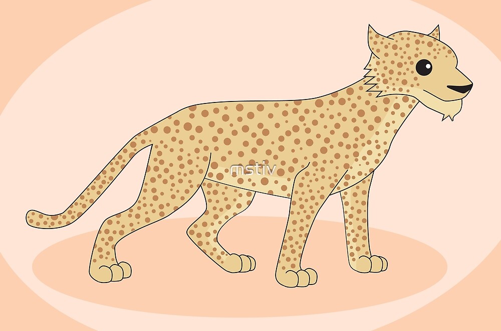 "Spotted Big Cat" by mstiv Redbubble
