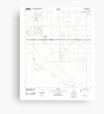 USGS TOPO Map Arizona AZ Chuichu 20111026 TM Metal Print