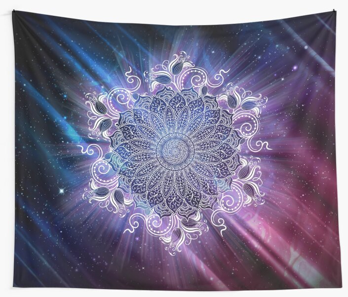 "Mandala Universe" Wall Tapestries by aleibanez Redbubble
