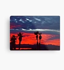 New Year Sunset Metal Print