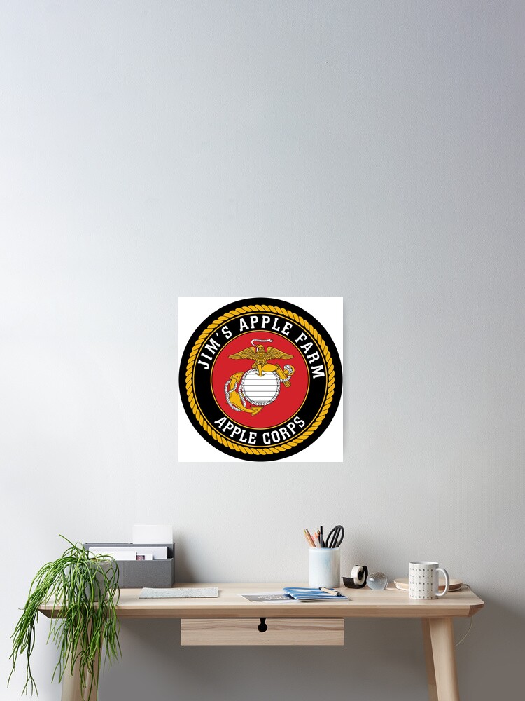 Jim S Apple Barn Apple Corps Poster By Goose3144 Redbubble