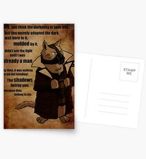 Bane's Cat Rises! Postcards