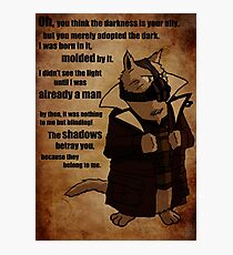 Bane's Cat Rises! Photographic Print