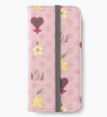KH Destiny Trio Pattern - Pink iPhone Wallet/Case/Skin