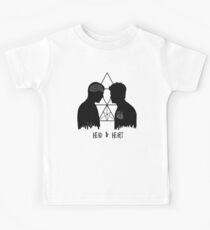 Kirk/Spock - Head/Heart //on light colours// Kids Tee