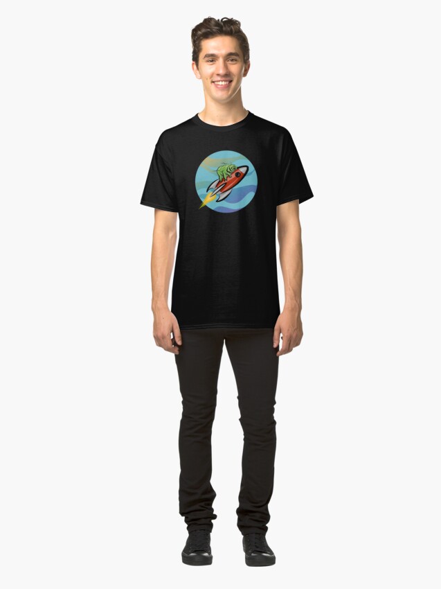 Alternate view of Space Tardigrade: Intrepid Explorer Classic T-Shirt
