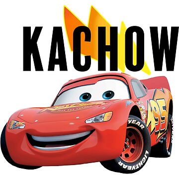 Kachow Sticker Magnet