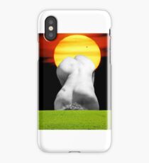 The sun shines out of behinds iPhone Case