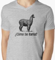 Cómo se llama? Men's V-Neck T-Shirt