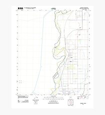 USGS TOPO Map Arizona AZ Gadsden 20111123 TM Photographic Print