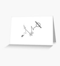 Abstraction 1/3 Greeting Card