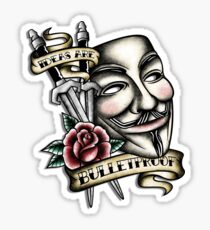 Old School Vendetta Sticker