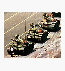 Tank Man Photographic Print