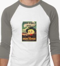 Kid Billy Cowboy movie poster tee Men's Baseball ¾ T-Shirt